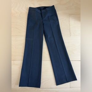 Banana Republic, size 00 petites, wide legged gray trousers